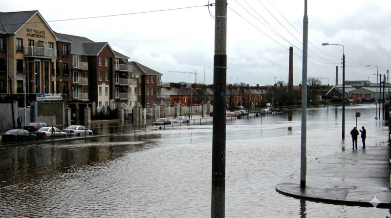 Dublin Tidal Flooding Scene
